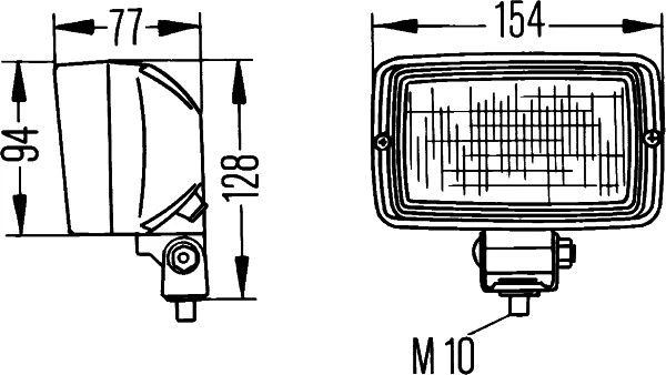 1GA 006 876-001 BEHR/HELLA/PAGID Фара рабочего освещения (фото 3)