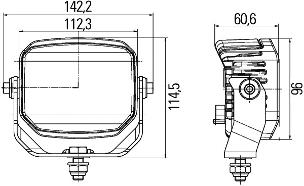 1GA 996 288-021 BEHR/HELLA/PAGID Фара рабочего освещения (фото 2)