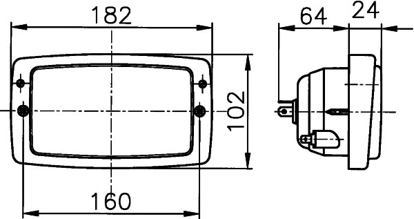 1GD 996 018-587 BEHR/HELLA/PAGID Фара рабочего освещения (фото 2)