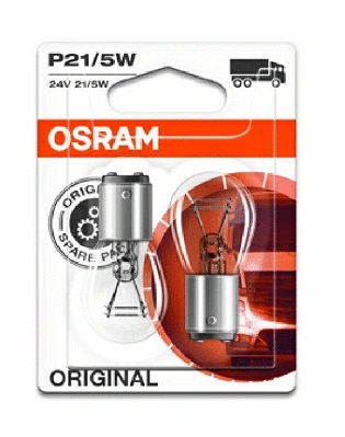 7537-02B OSRAM Лампа накаливания, фонарь указателя поворота (фото 3)