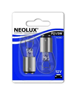 N380-02B NEOLUX® Лампа накаливания, фонарь указателя поворота (фото 2)