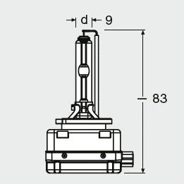 66340ULT OSRAM Лампа накаливания, фара дальнего света (фото 2)