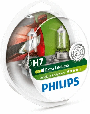 12972LLECOS2 PHILIPS Лампа накаливания, фара дальнего света (фото 2)