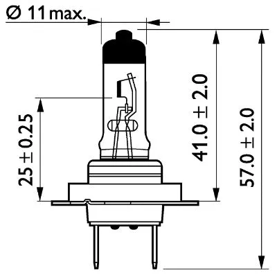 13972MLC1 PHILIPS Лампа накаливания, фара дальнего света (фото 1)