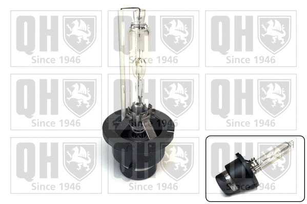QBL502G QUINTON HAZELL Лампа накаливания, основная фара (фото 1)