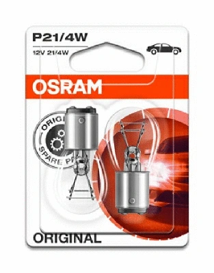 7225-02B OSRAM Лампа накаливания, фонарь сигнала тормоза/задний габаритный (фото 3)