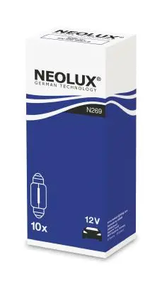 N269 NEOLUX® Лампа накаливания, фонарь освещения номерного знака (фото 2)