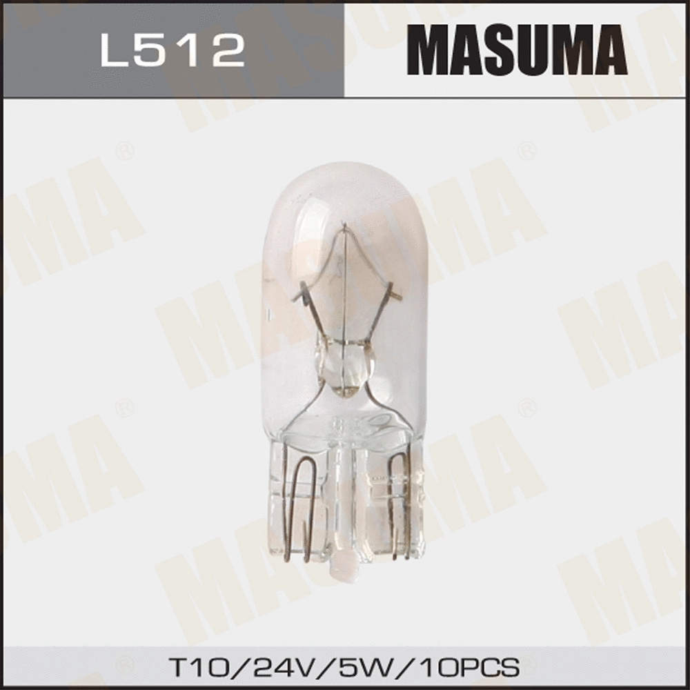 L512 MASUMA Лампа накаливания, oсвещение салона (фото 1)