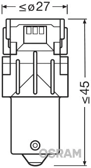 7458CW-02B OSRAM Лампа накаливания (фото 2)