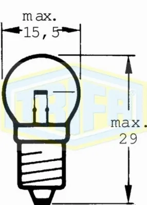 00150 TRIFA Лампа накаливания (фото 1)