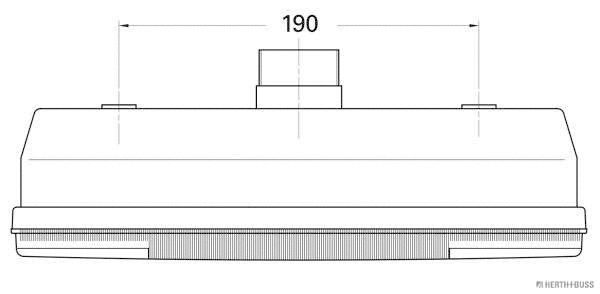 83830360 HERTH+BUSS Задний фонарь (фото 3)