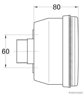 83830360 HERTH+BUSS Задний фонарь (фото 6)