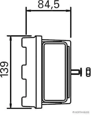 83840589 HERTH+BUSS Задний фонарь (фото 2)