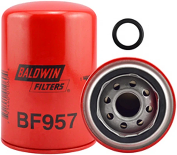 BF957 BALDWIN Фильтр топливный d96, h134 cummins (фото 1)