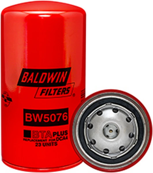 BW5076 BALDWIN Фильтр сист.охлаждения d94, h182 cum isx volvo vnl (фото 1)