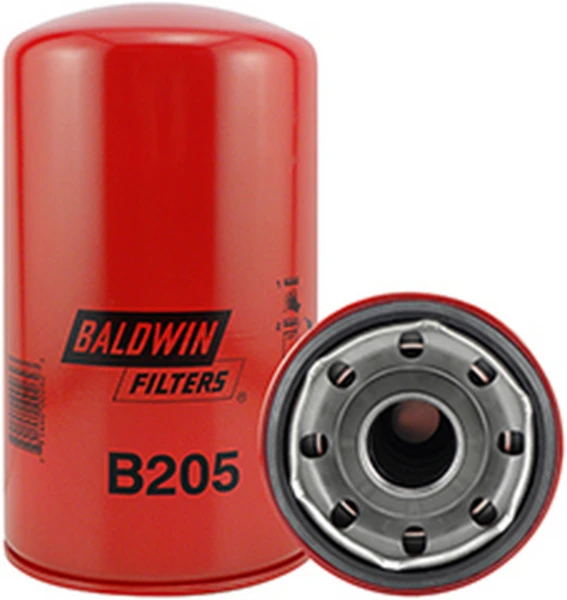 B205 BALDWIN Фильтр масляный d118.3 h205.6 ag-chem/case/dresser/kawasaki/steiger/cummins/dresser engines (фото 1)