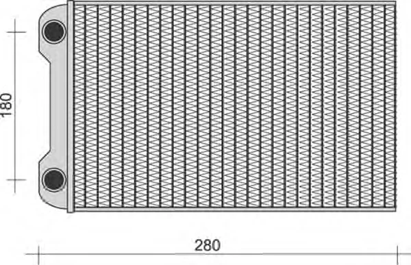 350218280000 MAGNETI MARELLI Радиатор отопителя салона (фото 1)