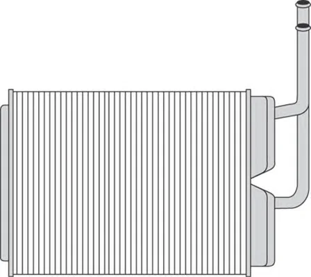 350218292000 MAGNETI MARELLI Радиатор отопителя салона (фото 1)