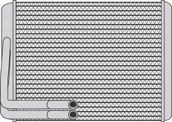 350218296000 MAGNETI MARELLI Радиатор отопителя салона (фото 1)