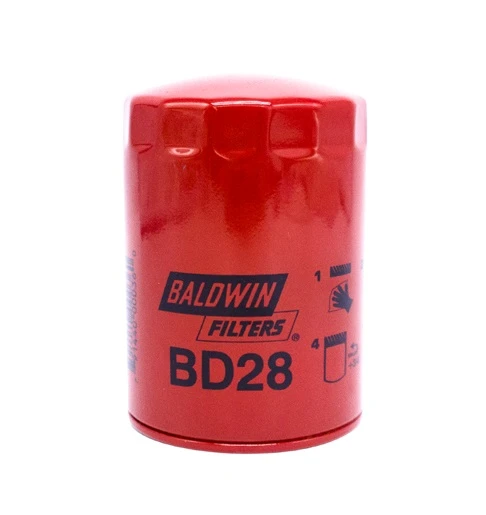 BD28 BALDWIN Фильтр масляный d93.7 h136.5 ford light-duty trucks (фото 1)