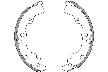 31308 GKN SPIDAN/LOEBRO Тормозные колодки (фото 1)