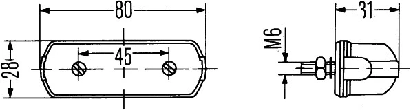 2KA 001 389-101 BEHR/HELLA/PAGID Фонарь освещения номерного знака (фото 2)