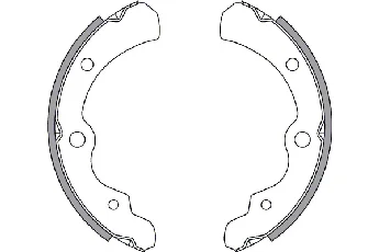31334 GKN SPIDAN/LOEBRO Тормозные колодки (фото 1)