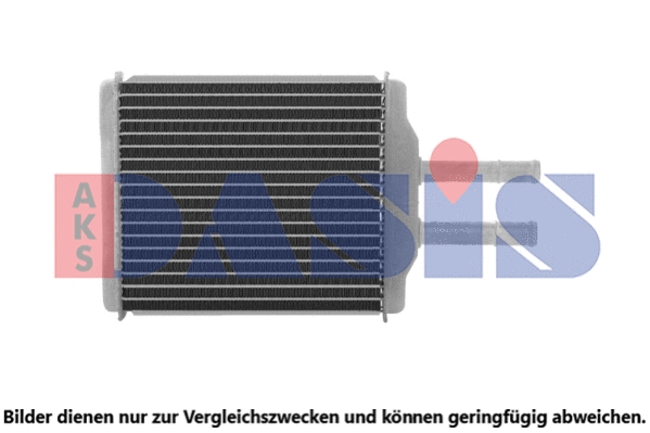 516000N AKS DASIS Теплообменник, отопление салона (фото 1)