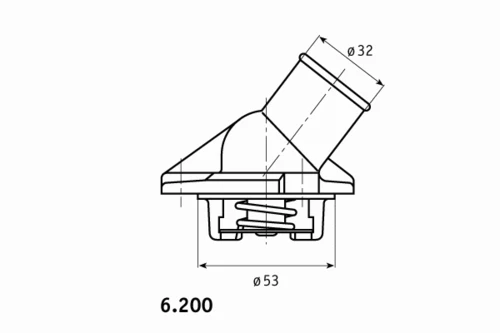 6.200.87 BEHR/HELLA/PAGID Термостат seat (фото 1)