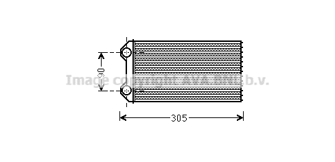 RTA6439 AVA Теплообменник, отопление салона (фото 1)