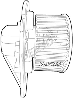 DEA02001 DENSO Вентилятор салона (фото 1)
