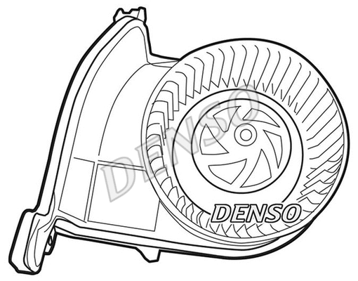 DEA23002 DENSO Вентилятор салона (фото 1)