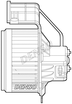 DEA23020 DENSO Вентилятор салона (фото 1)