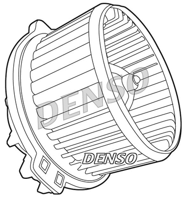 DEA43001 DENSO Вентилятор салона (фото 2)