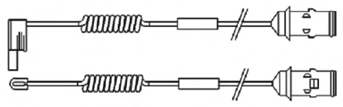 UAI110 BERAL Сигнализатор, износ тормозных колодок (фото 2)
