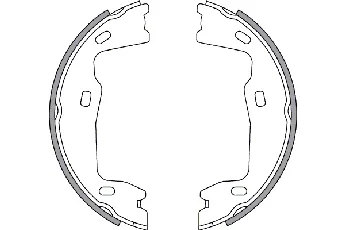 31465 GKN SPIDAN/LOEBRO Тормозные колодки ручника (фото 1)