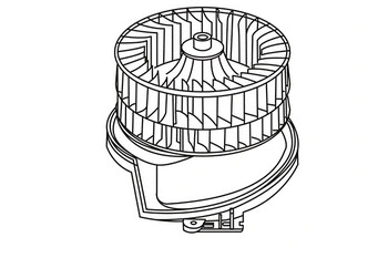 150447 WXQP Вентилятор салона (фото 1)