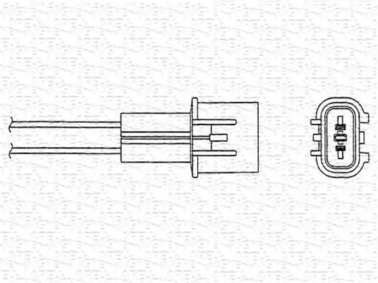 460002144810 MAGNETI MARELLI Лямбда-зонд (фото 1)