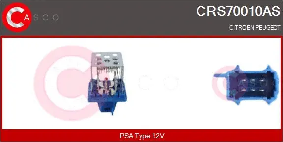CRS70010AS CASCO Сопротивление, вентилятор салона (фото 1)