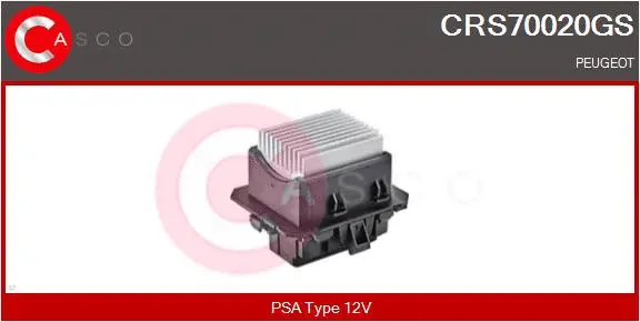 CRS70020GS CASCO Сопротивление, вентилятор салона (фото 1)