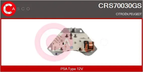 CRS70030GS CASCO Сопротивление, вентилятор салона (фото 1)