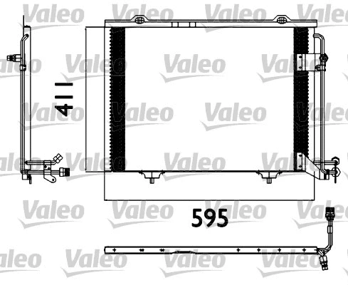 817562 VALEO Конденсатор, кондиционер (фото 1)