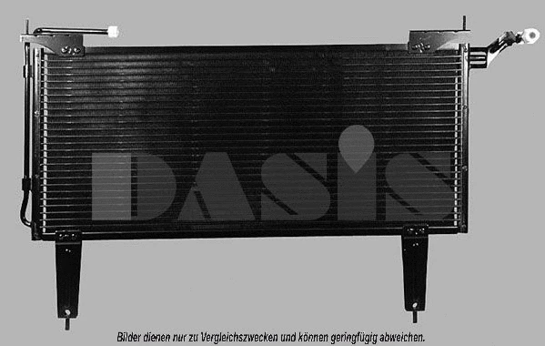 022150N AKS DASIS Конденсатор, кондиционер (фото 1)