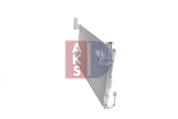 512027N AKS DASIS Конденсатор, кондиционер (фото 3)