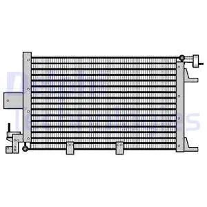 TSP0225053 DELPHI Конденсатор, кондиционер (фото 1)