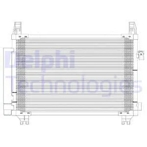 TSP0225626 DELPHI Конденсатор, кондиционер (фото 1)