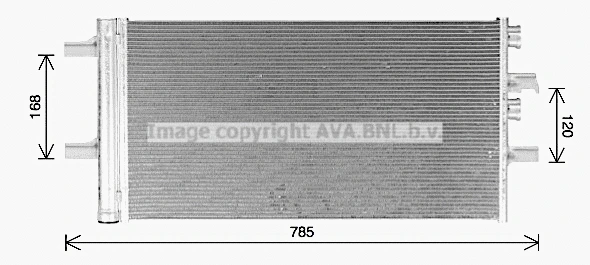 BW5603D AVA Конденсатор, кондиционер (фото 1)