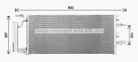 BW5607D AVA Конденсатор, кондиционер (фото 1)
