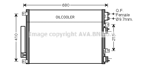 CR5093D AVA Конденсатор, кондиционер (фото 1)
