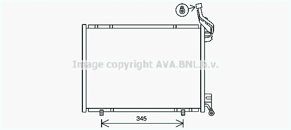 FD5640 AVA Конденсатор, кондиционер (фото 1)